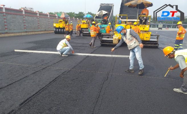 thi công thảm bê tông nhựa nóng tại Đồng Nai