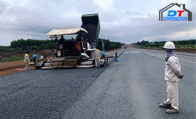 Trải nhựa đường